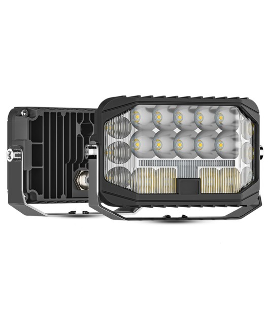 5 '' lnch inch driving light, car LED work light, mixed light strip DRL daytime running light, off-road vehicle spotlight