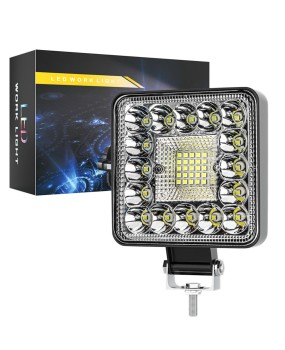 Car LED work light 4-inch square 41LED mixed light driving light modification headlight auxiliary light