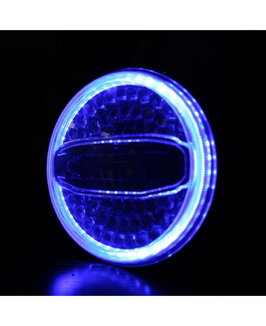 Suitable for JK Wrangler headlights, Jeep Harley 7-inch LED car lights, 2019 new high and low beam integrated lights