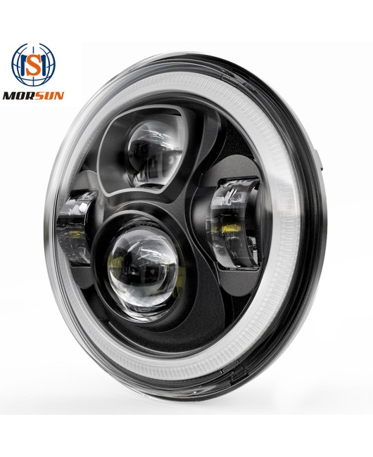 Suitable for 7-inch Jeep Wrangler headlights, LED car lights, motorcycle headlights, 7-inch headlights, Z-shaped tangent line