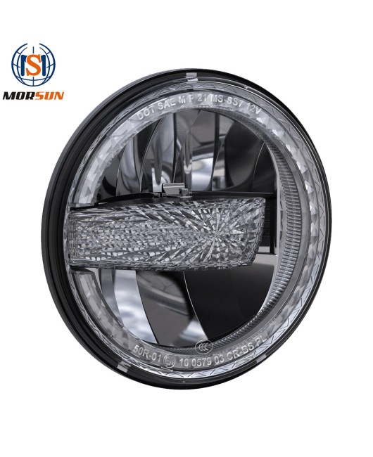Car LED headlights, 7-inch Wrangler headlights, Harley motorcycle modified LED headlights with American standard and EU certification