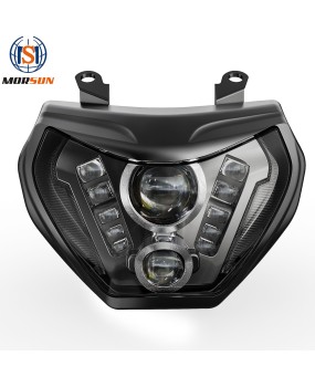 Suitable for Yamaha motorcycle headlights, LED lights, motorcycle modification headlights, for Yamaha MT09 FZ09