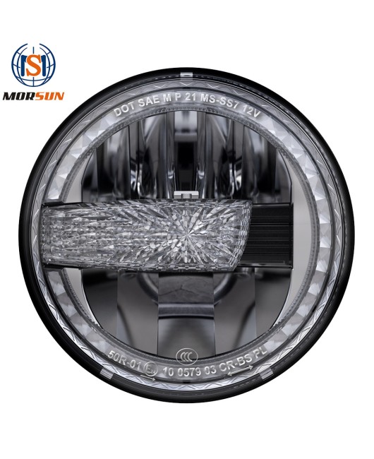 Car LED headlights, 7-inch Wrangler headlights, Harley motorcycle modified LED headlights with American standard and EU certification