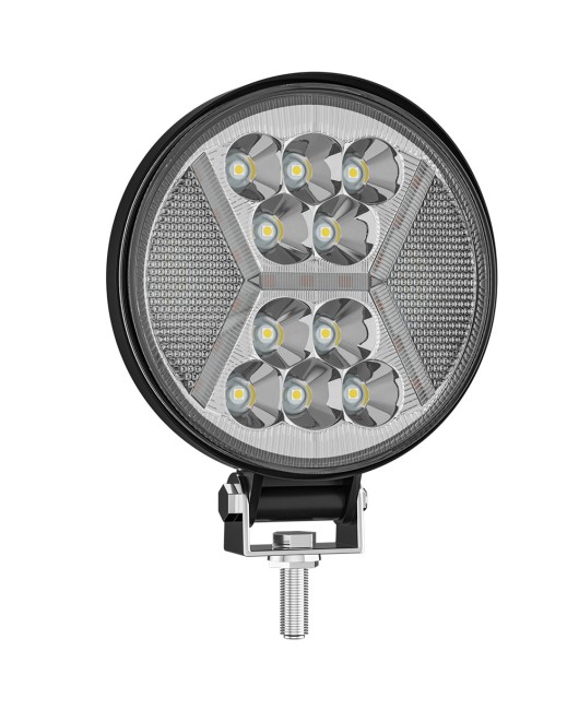 Car LED work light, circular 4-inch 39 light, modified spotlight, motorcycle DRL with aperture burst flash fork light