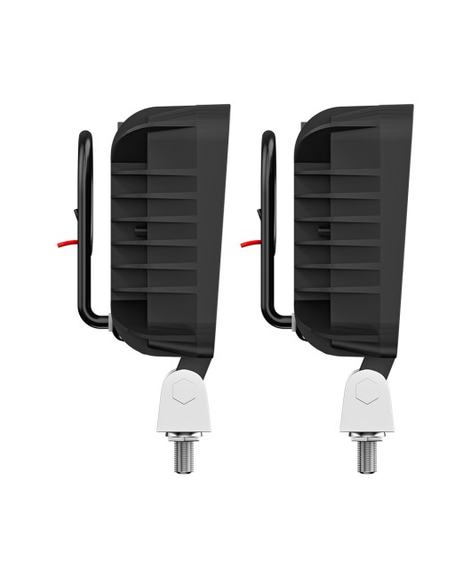 Car LED Headlight 4-inch Square 128LED Square Work Light Off road Vehicle Driving Light Auxiliary Light Cross border
