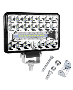 4-inch large field LED work light 36 lights 108W mixed light white light car auxiliary light truck headlight spotlight
