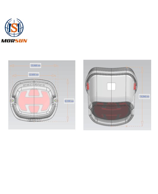 Suitable for Harley Davidson taillights, new modified LED signal lights, e-commerce hot selling motorcycle taillights, LED taillights