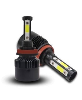Cross border source factory X7 car LED headlights H4 high and low beam integrated headlights modification 9005 H7 car headlights