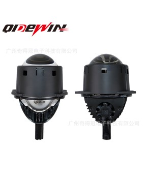 Cross border exclusive G14 laser lens car LED headlights, high-power dual lamp cup, high and low beam integrated headlight bulb