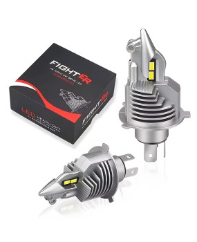 Fighter car LED headlights H4 high and low beam integrated headlights modified with ultra bright direct insertion headlights for cross-border exclusive use