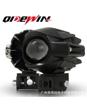 New cross-border waterbird monocular motorcycle spotlight modified with high and low beam dual lens external electric vehicle LED headlights