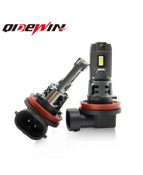 Factory wholesale V25 car LED headlights H7 H11 direct insertion bulb high and low beam integrated headlight modification accessories