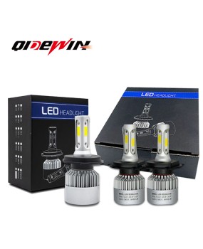 S2 car LED headlights H4 high and low beam integrated LED headlights H7H1 front headlight modification accessories cross-border exclusive supply