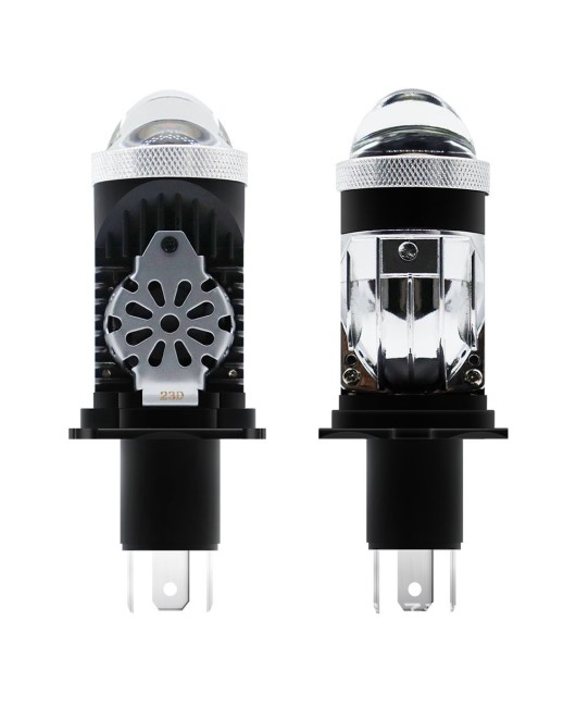 Car LED headlights H4H7 dual lens high beam cannonSuitable for Y9Pro car light modification accessoriesCross border exclusive supply