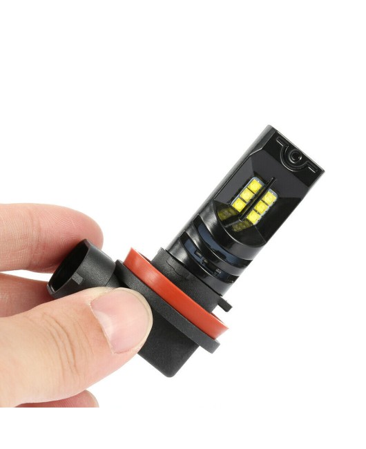 DXZ car LED headlights H8/H9/H11/9005 12 LED high-power LED front fog lights car bulb