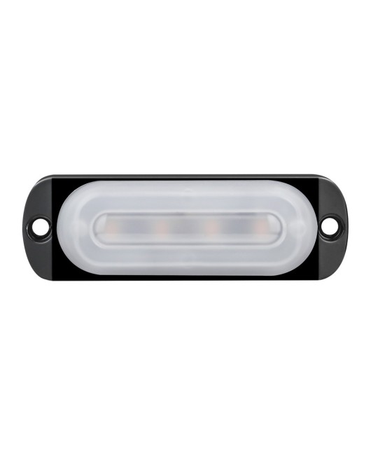 DXZ car side light warning model light 12-24V light guide type 4LED truck flashing light ultra-thin flashing light