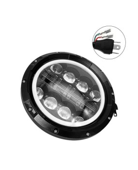 7-inch Wrangler headlights 80W16 bead car LED headlights Harley motorcycle headlights modified headlights