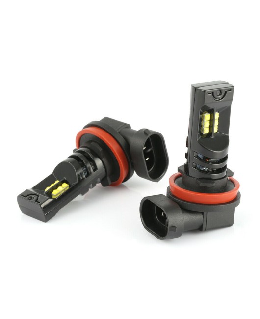 DXZ car LED headlights H8/H9/H11/9005 12 LED high-power LED front fog lights car bulb