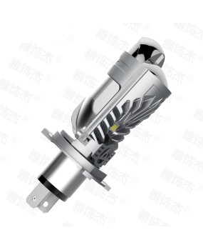 Cross border H4 direct insertion m01p car headlight modification with ultra bright dual lens far and near integrated car LED headlights