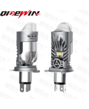 Cross border H4 direct insertion m01p car headlight modification with ultra bright dual lens far and near integrated car LED headlights