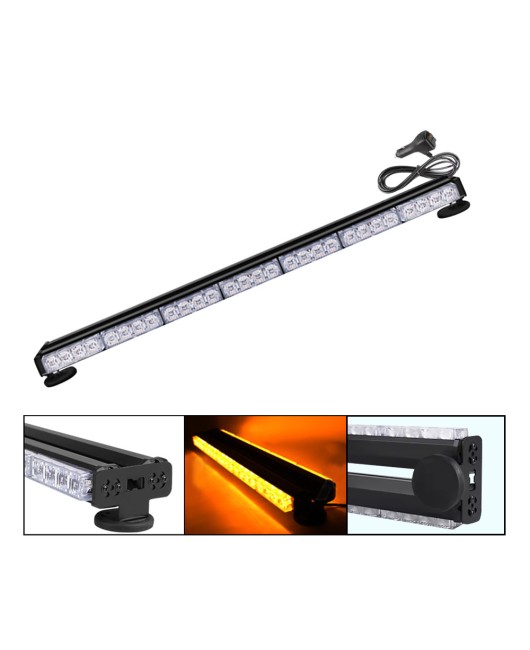 Car LED warning light, roof strip, red and blue flashing warning light, high brightness flashing top light, cross-border exclusive