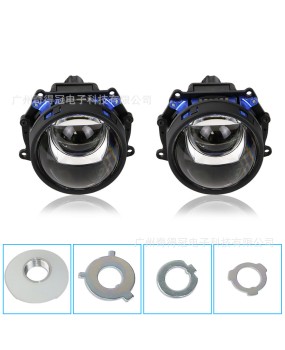 Factory wholesale G12 dual lamp cup car LED headlights, laser lens, high and low beam integrated LED lights, modified headlights