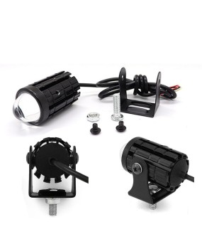 Suitable for motorcycle spotlights, dual color mini steel cannon, LED headlights, electric vehicle external headlights, cross-border exclusive use