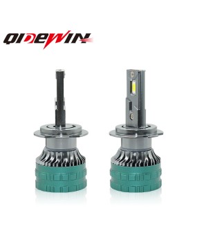Factory wholesale H4 car LED headlights, double copper tube front headlights, blade style ultra bright high and low beam LED headlights, modification
