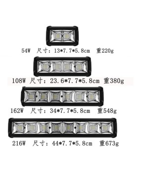 Source factory applies 24V automotive strip lights, LED ultra bright truck long spotlights, work lights, modified headlights