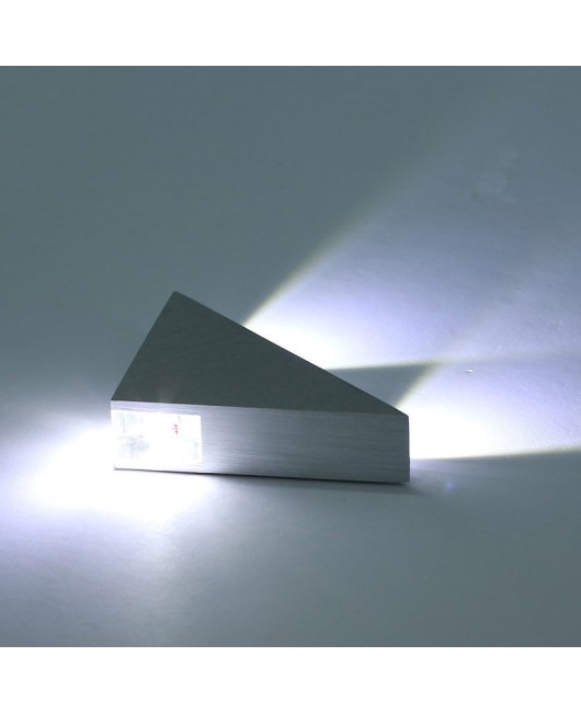 Led Wall Lamp 3W Aluminum Triangle Wall Light For Bedroom Home Lighting Luminaire Bathroom Light Fixture 