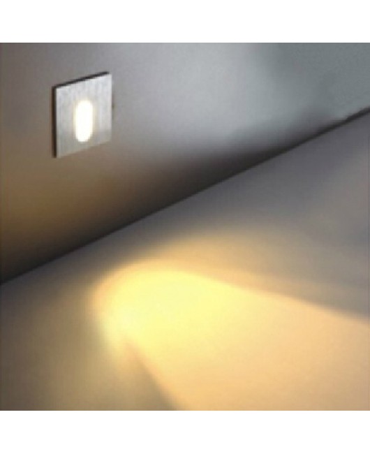 1W LED recessed wall light stair porch Lamp AC85-265V 